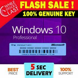 Windows 10 Pro Win 32Bit /64Bit Full Version Prod